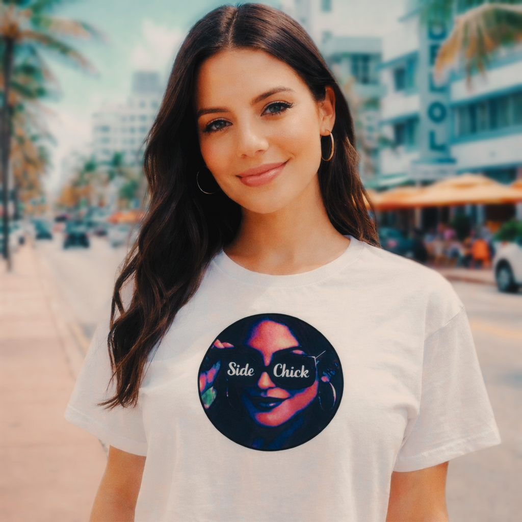 Side Chick inspired Women's Crop Top